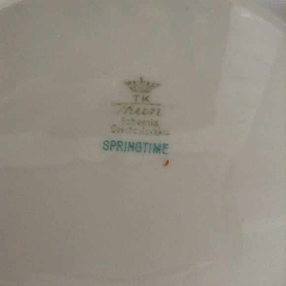 TK Thun China Serving Bowl Springtime Floral - Picture 3 of 3